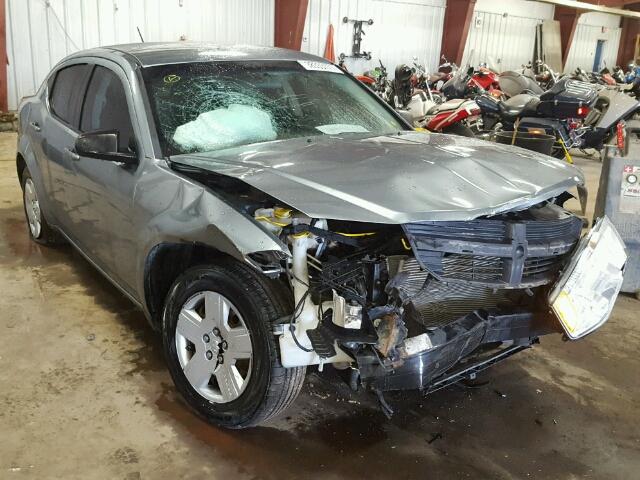 1B3CC4FB1AN145171 - 2010 DODGE AVENGER SX GRAY photo 1