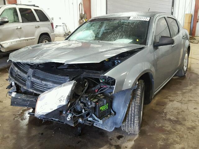 1B3CC4FB1AN145171 - 2010 DODGE AVENGER SX GRAY photo 2