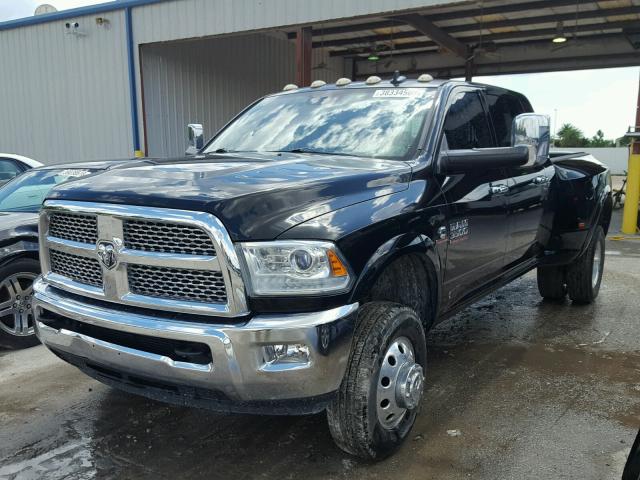 3C63RRML1EG232855 - 2014 RAM 3500 LARAM BLACK photo 2