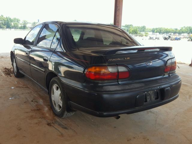 1G1NE52J1Y6315305 - 2000 CHEVROLET MALIBU LS BLACK photo 3