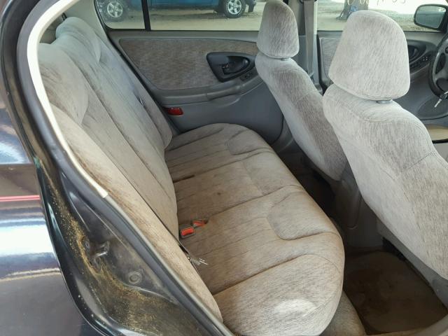 1G1NE52J1Y6315305 - 2000 CHEVROLET MALIBU LS BLACK photo 6