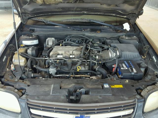 1G1NE52J1Y6315305 - 2000 CHEVROLET MALIBU LS BLACK photo 7