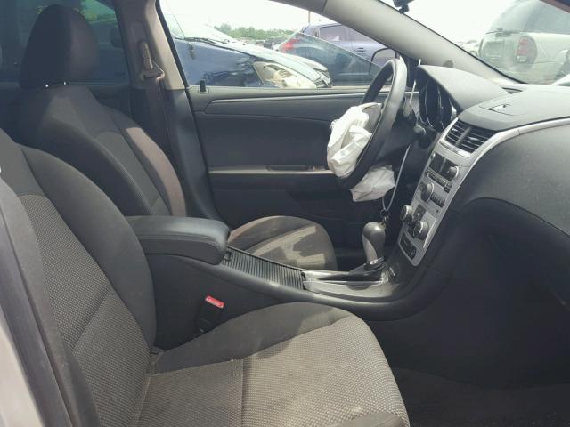 1G1ZC5EB0A4145368 - 2010 CHEVROLET MALIBU 1LT SILVER photo 5