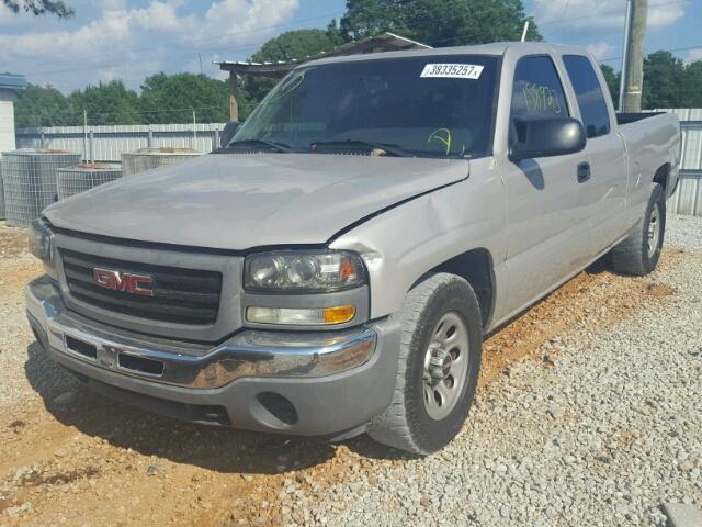 1GTEC19X16Z234073 - 2006 GMC NEW SIERRA TAN photo 2