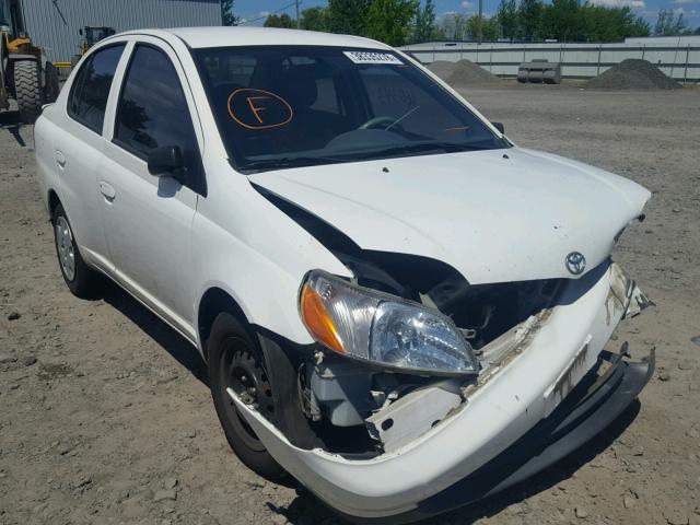 JTDBT123410115103 - 2001 TOYOTA ECHO WHITE photo 1