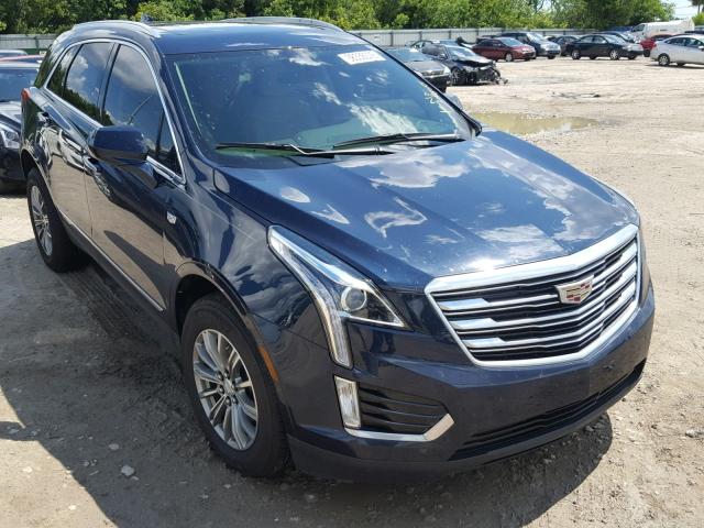 1GYKNBRS2HZ224379 - 2017 CADILLAC XT5 LUXURY BLUE photo 1