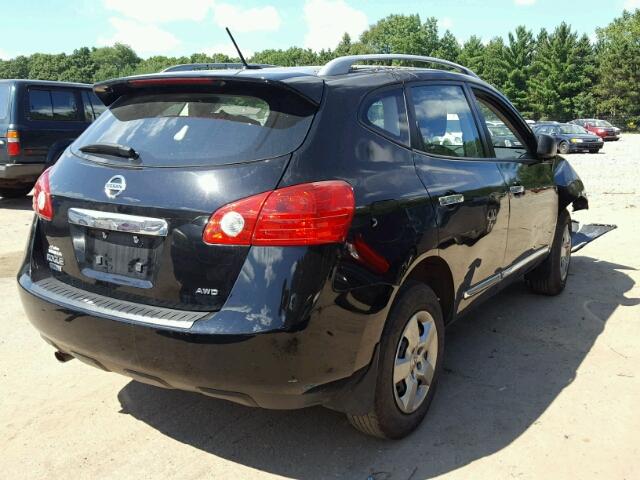 JN8AS5MVXEW709366 - 2014 NISSAN ROGUE SELE BLACK photo 4