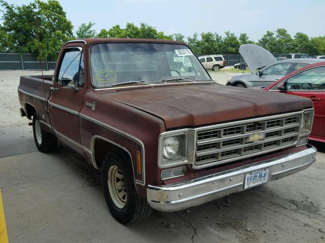 CCL148S205084 - 1978 CHEVROLET C-10 BROWN photo 1