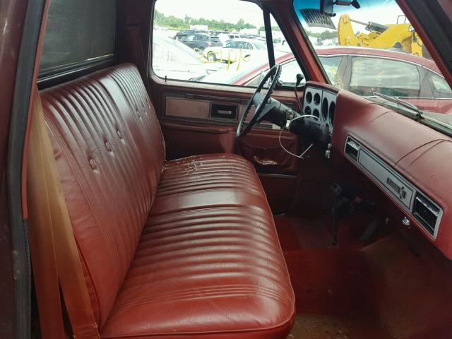 CCL148S205084 - 1978 CHEVROLET C-10 BROWN photo 5