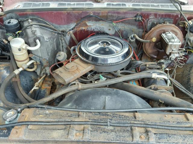 CCL148S205084 - 1978 CHEVROLET C-10 BROWN photo 7