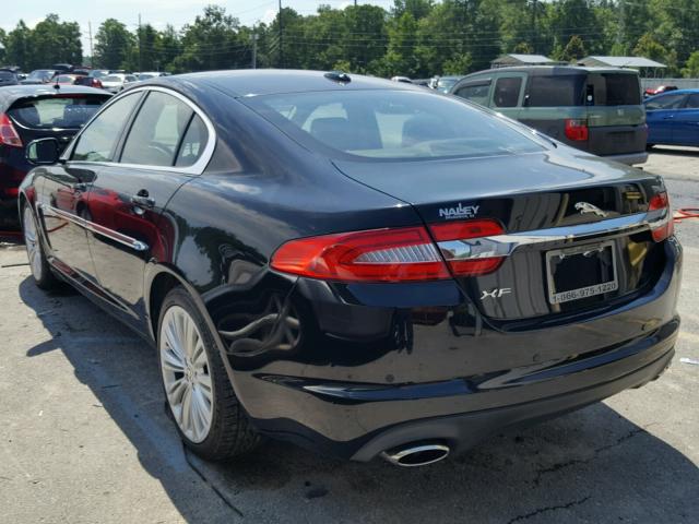 SAJWA0HB5CLS49850 - 2012 JAGUAR XF PORTFOL BLACK photo 3