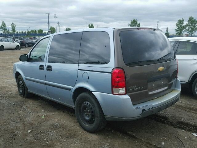 1GNDU23167D122992 - 2007 CHEVROLET UPLANDER L BLUE photo 3