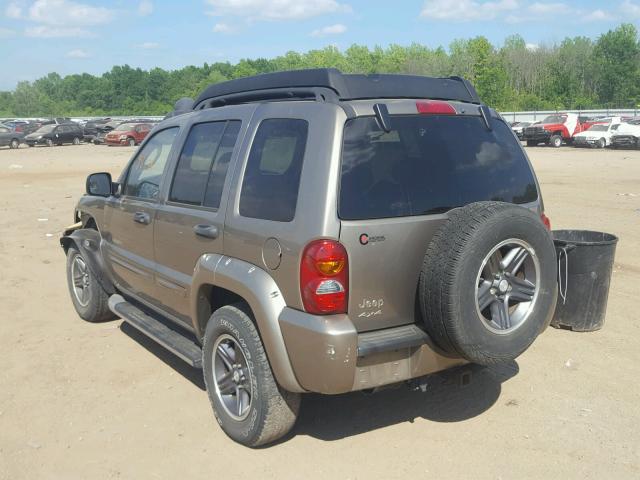 1J4GL38KX3W731463 - 2003 JEEP LIBERTY RE BROWN photo 3