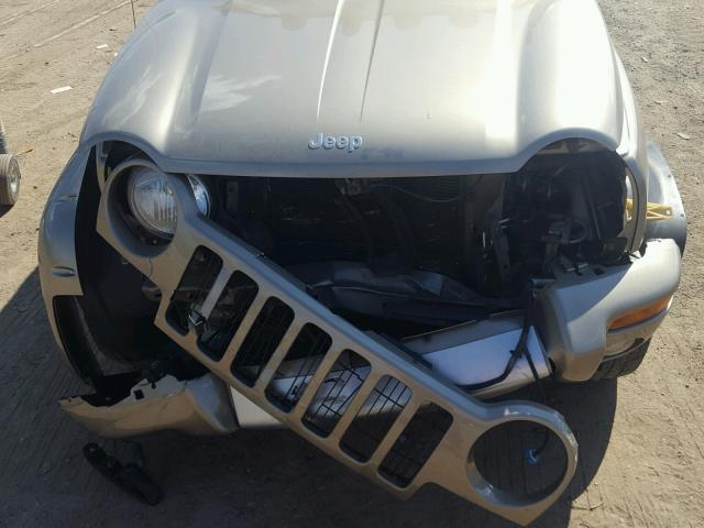 1J4GL38KX3W731463 - 2003 JEEP LIBERTY RE BROWN photo 7