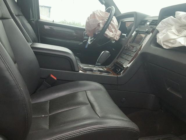 5LMJJ2J54DEL01461 - 2013 LINCOLN NAVIGATOR 银色 照片 5