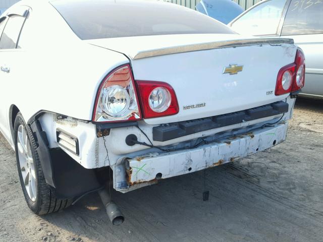 1G1ZK57B39F180583 - 2009 CHEVROLET MALIBU LTZ 白色 照片 9