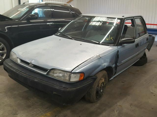 1Y1SK5460NZ039930 - 1992 GEO PRIZM BASE ლურჯი ფოტო 2