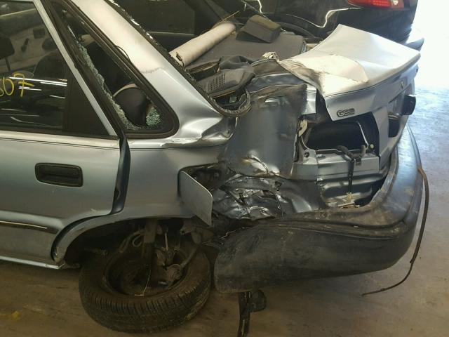 1Y1SK5460NZ039930 - 1992 GEO PRIZM BASE ლურჯი ფოტო 9