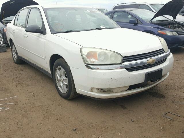 1G1ZT548X5F153378 - 2005 CHEVROLET MALIBU WHITE photo 1