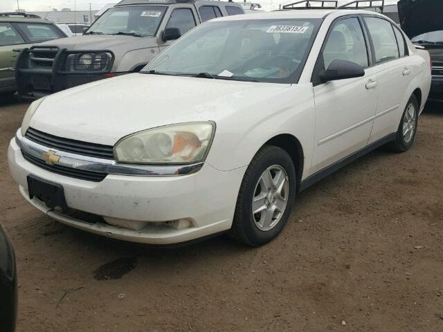 1G1ZT548X5F153378 - 2005 CHEVROLET MALIBU WHITE photo 2