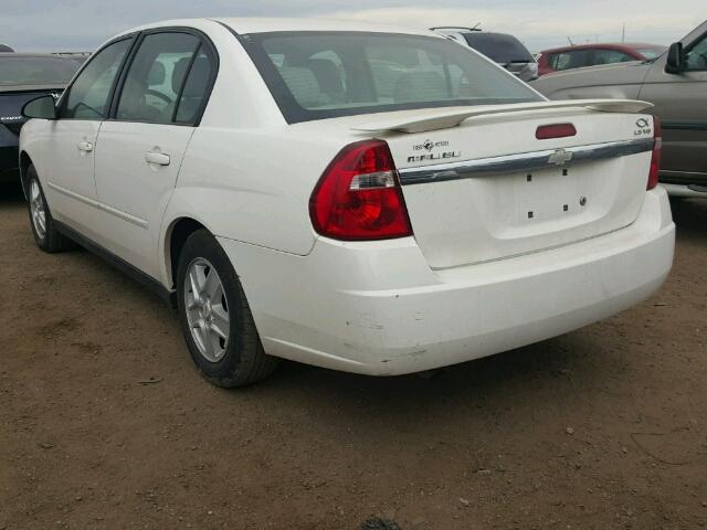 1G1ZT548X5F153378 - 2005 CHEVROLET MALIBU WHITE photo 3