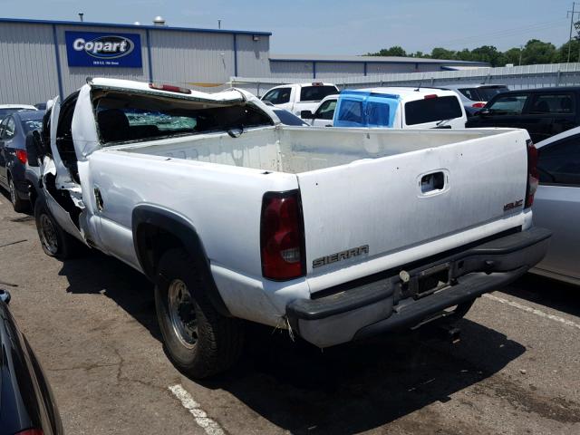 1GTHC24D16E288352 - 2006 GMC SIERRA C25 WHITE photo 3