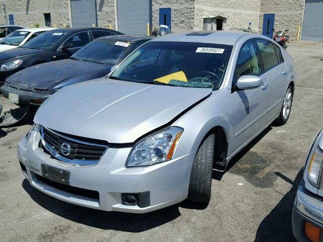 1N4BA41E57C857971 - 2007 NISSAN MAXIMA SE SILVER photo 2