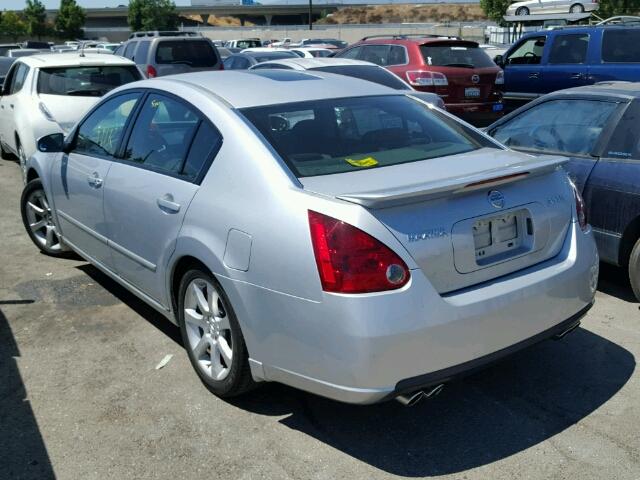 1N4BA41E57C857971 - 2007 NISSAN MAXIMA SE SILVER photo 3