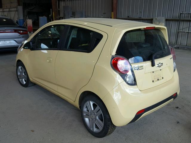 KL8CB6S92DC620223 - 2013 CHEVROLET SPARK LS YELLOW photo 3