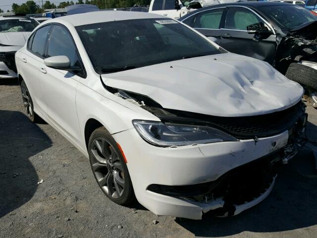 1C3CCCDG1FN557089 - 2015 CHRYSLER 200 S WHITE photo 1