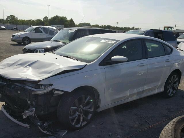 1C3CCCDG1FN557089 - 2015 CHRYSLER 200 S WHITE photo 2