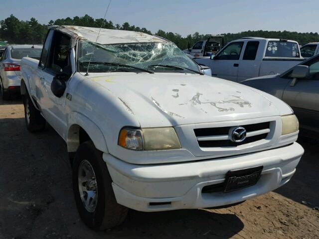 4F4YR46EX2TM12356 - 2002 MAZDA B4000 CAB WHITE photo 1