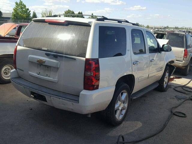 1GNSKCE09DR371552 - 2013 CHEVROLET TAHOE K150 WHITE photo 4