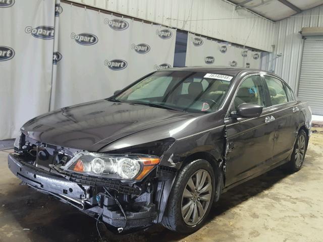 1HGCP3F85CA026729 - 2012 HONDA ACCORD EXL GRAY photo 2