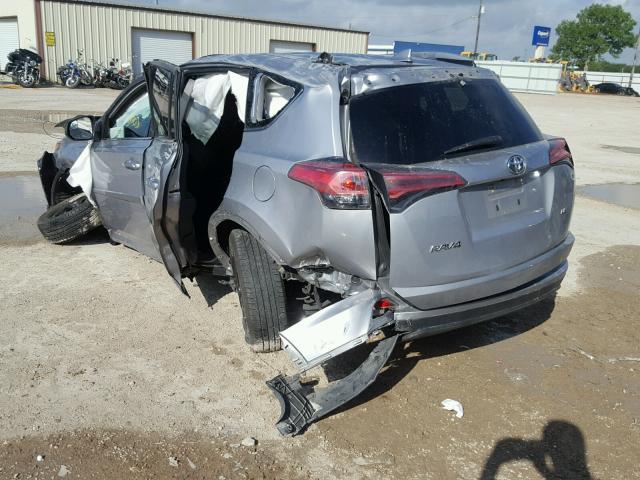 2T3ZFREV9HW362429 - 2017 TOYOTA RAV4 LE SILVER photo 3