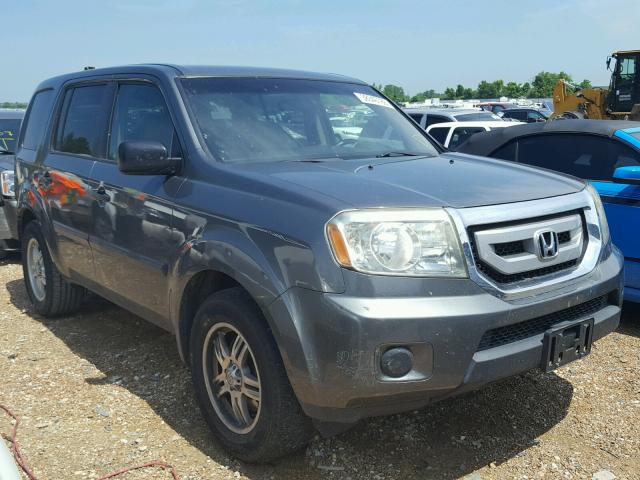 5FNYF38299B008220 - 2009 HONDA PILOT LX BLUE photo 1