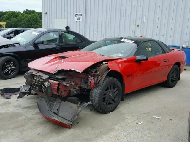 2G1FP22P7R2179329 - 1994 CHEVROLET CAMARO Z28 RED photo 2