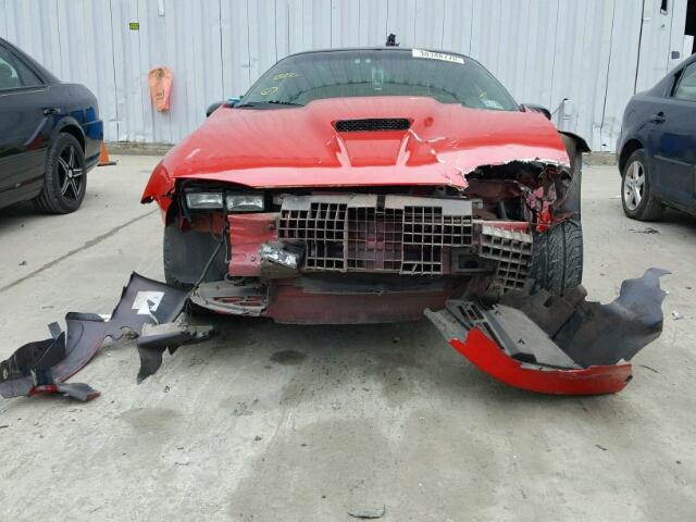 2G1FP22P7R2179329 - 1994 CHEVROLET CAMARO Z28 RED photo 9