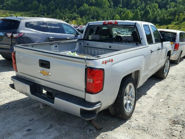 1GCVKPEC1GZ380497 - 2016 CHEVROLET SILVERADO SILVER photo 4