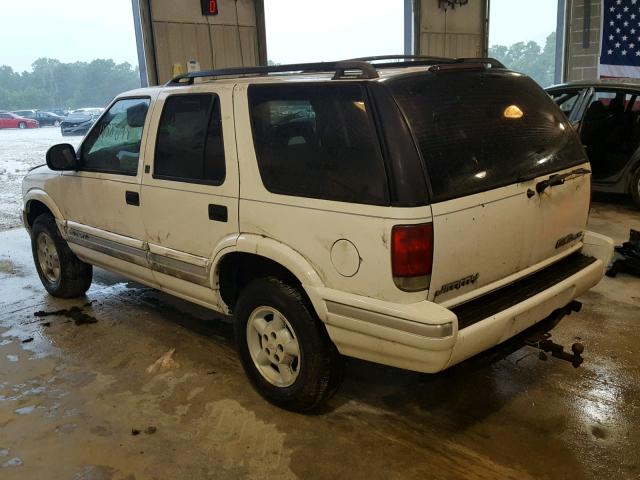 1GKDT13W2S2533736 - 1995 GMC JIMMY Ақ фото 3