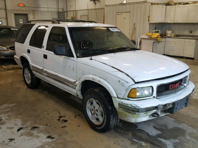1GKDT13W2S2533736 - 1995 GMC JIMMY Ақ фото 9