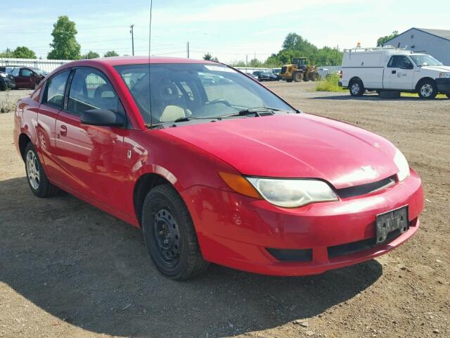 1G8AN12F45Z111144 - 2005 SATURN ION LEVEL RED photo 1
