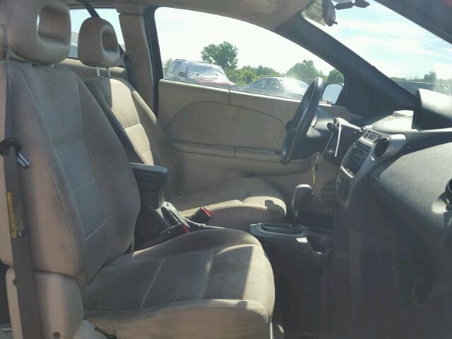 1G8AN12F45Z111144 - 2005 SATURN ION LEVEL RED photo 5