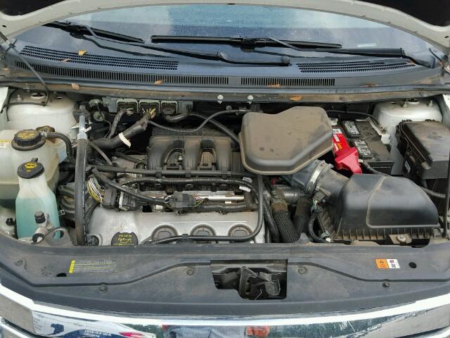 2FMDK3KC9ABA02331 - 2010 FORD EDGE Білий фото 7