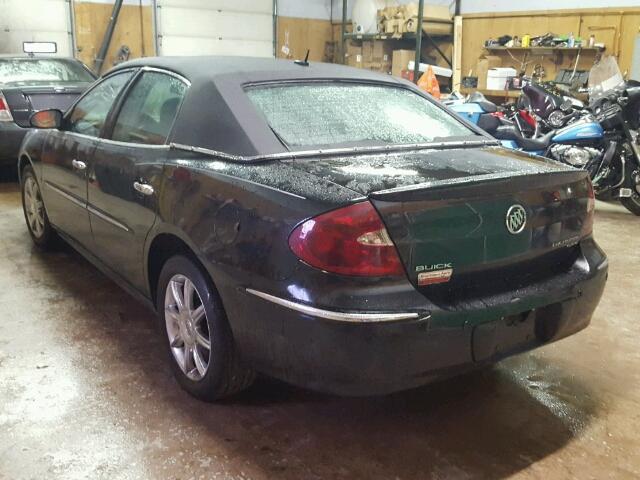 2G4WE587861118400 - 2006 BUICK LACROSSE C BLACK photo 3