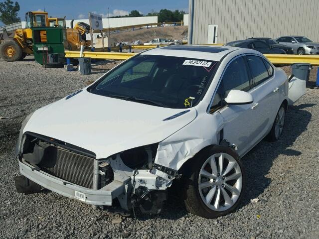 1G4PS5SK9C4194525 - 2012 BUICK VERANO WHITE photo 2