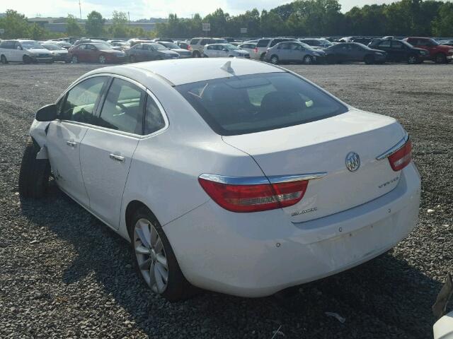 1G4PS5SK9C4194525 - 2012 BUICK VERANO WHITE photo 3