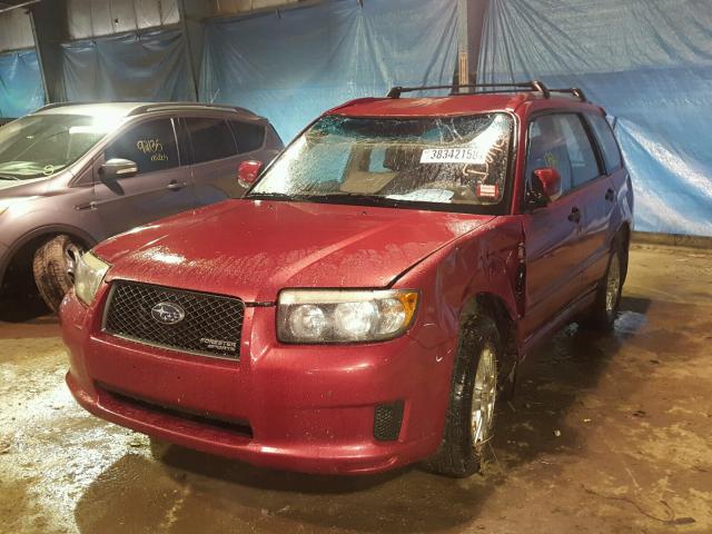 JF1SG66648H714252 - 2008 SUBARU FORESTER S 红色 照片 2