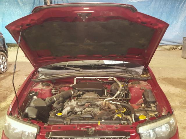 JF1SG66648H714252 - 2008 SUBARU FORESTER S 红色 照片 7