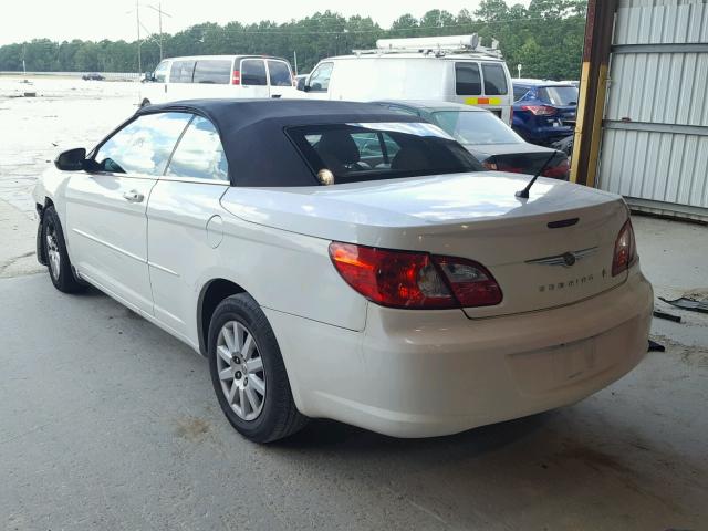 1C3LC45K58N675092 - 2008 CHRYSLER SEBRING WHITE photo 3